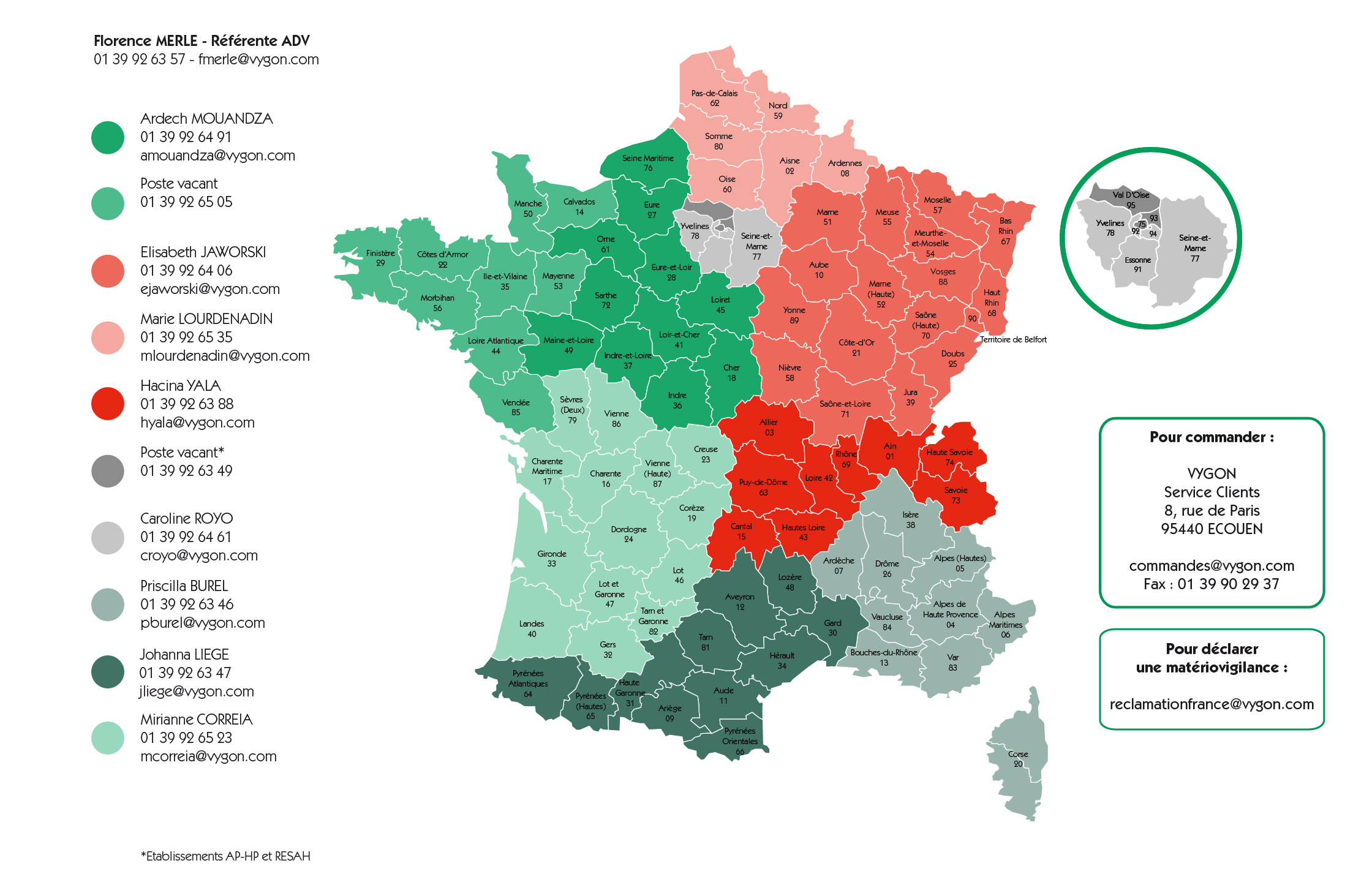carte ADV France VYGON