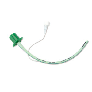Sondes endotrachéales avec voie latérale - tube souple vert